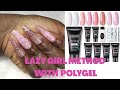 Lazy Girl Method With Polygel - Beginners Friendly Method |Glitterspolish Nails