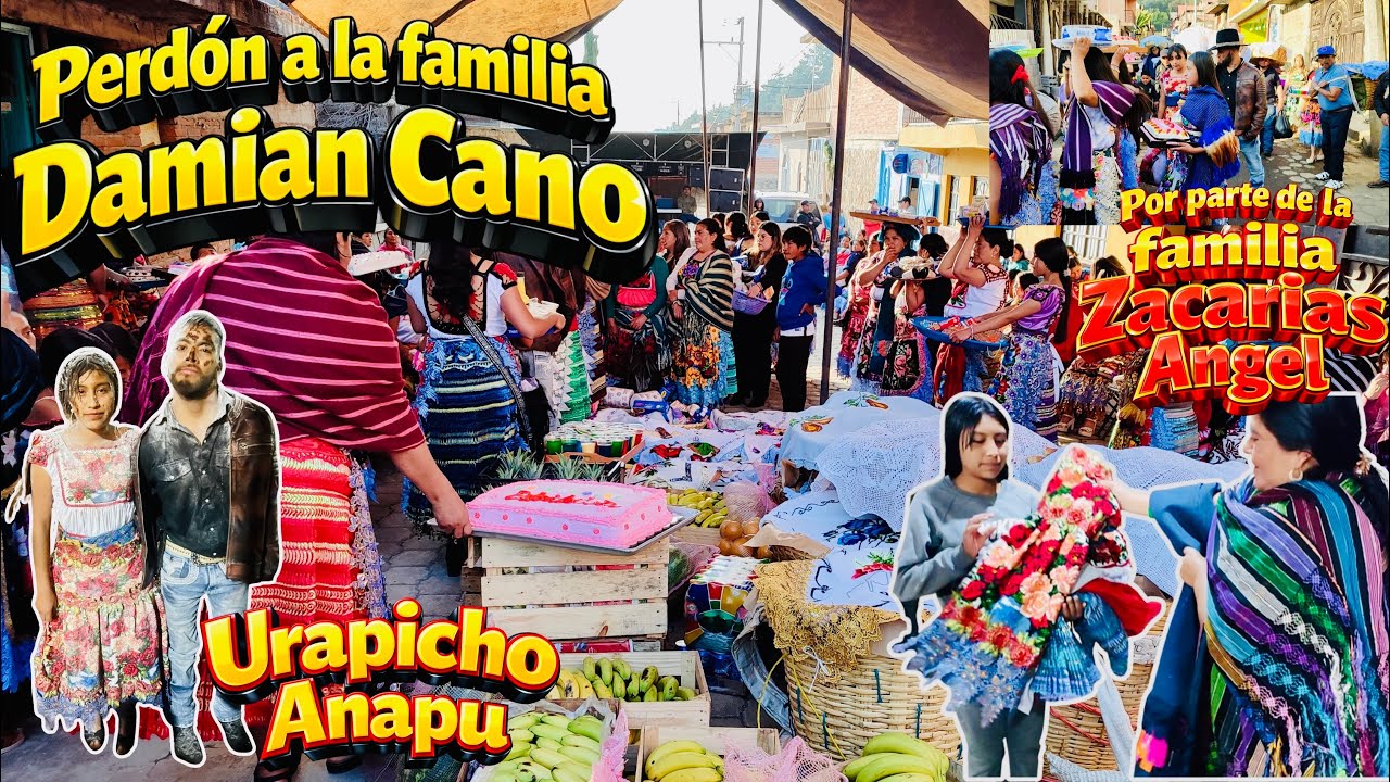 Perdón a la familia Damian Cano por parte de la familia Zacarias Angel.