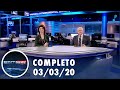 RedeTV News (03/03/20) | Completo