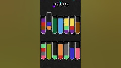 Water Sort Puzzle Level 433