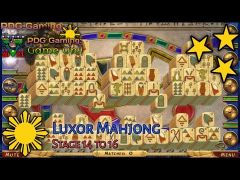 Luxor Mahjong || Stage 14 to 16