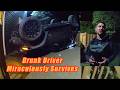 Drunk Man Miraculously Survives Horrific Crash After a Night Out