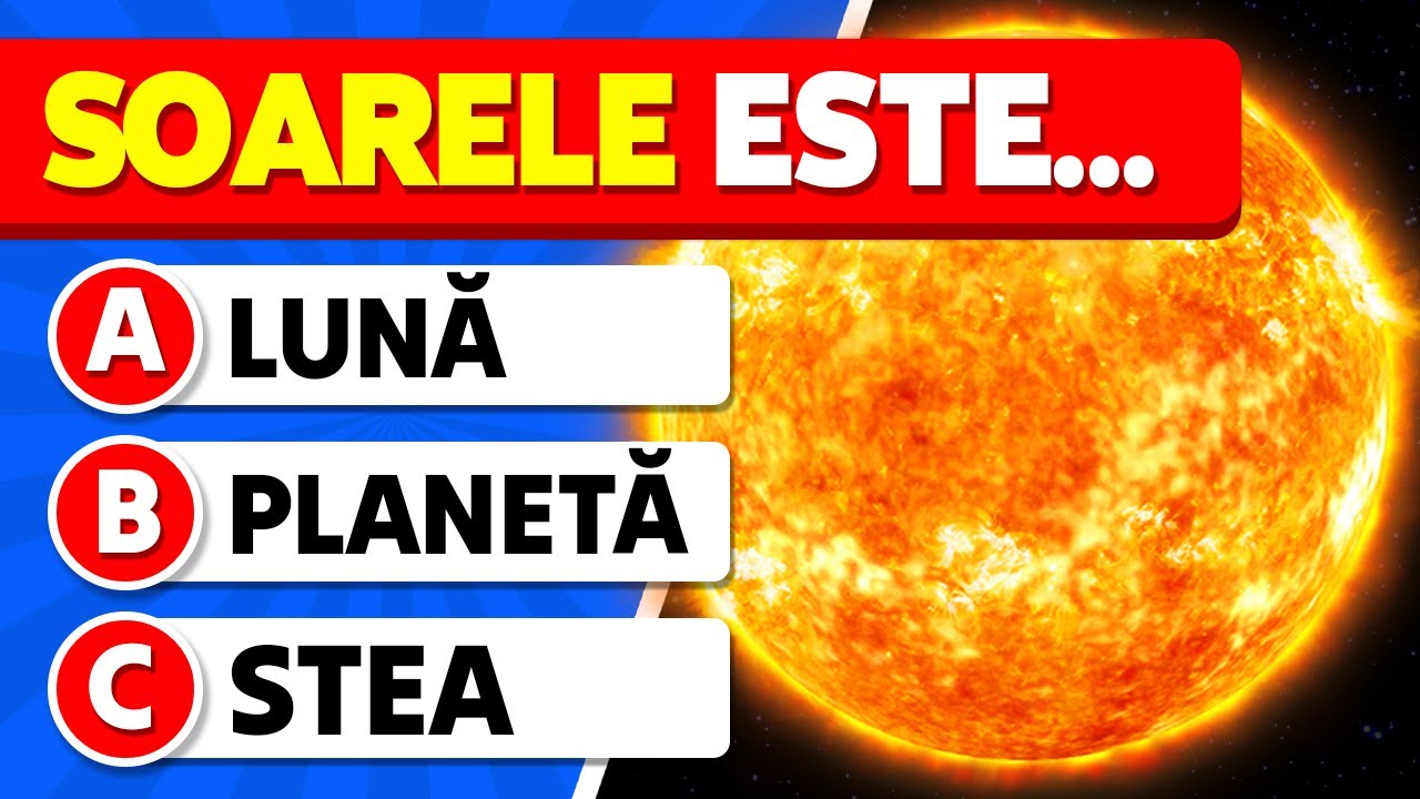 Cât de bună este Cultura ta Generală? Provocarea cu 155 de întrebări