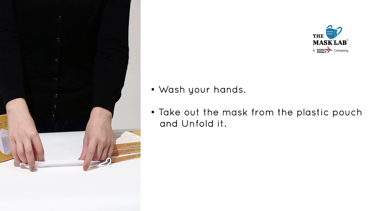 How to Properly Wear a N95 / FFP2 Disposable Willow Mask for Coronavirus | Tutorial by The Mask Lab