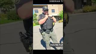 "In your bubble....' You Are Your Own Bubble Lady | Cops Get Owned