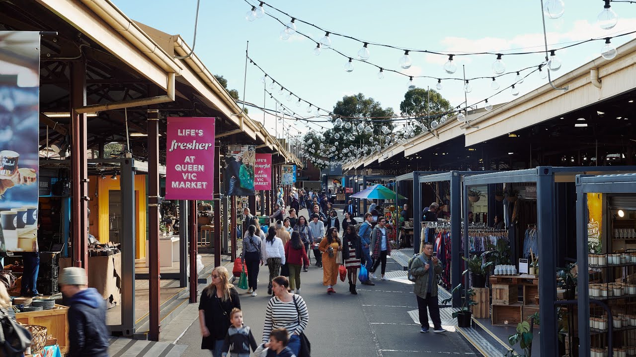 Discover Queen Vic Market - YouTube