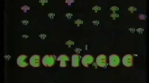 Atari VCS/2600 and 400/800/5200 "Reach For Atari" commercial - Centipede