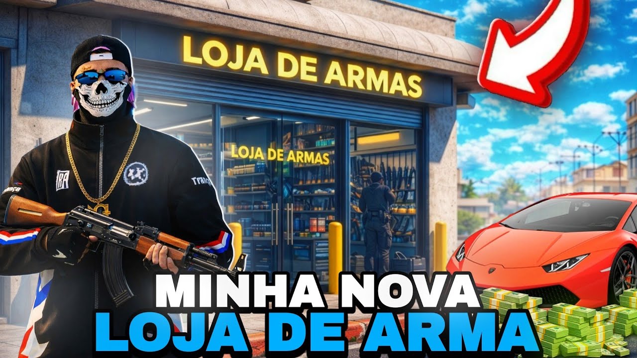 🤑COMPREI UMA (LOJA DE ARMAS)🔥 NOVO GTA | LIVE RUSSIA!🇧🇷🔥🚨