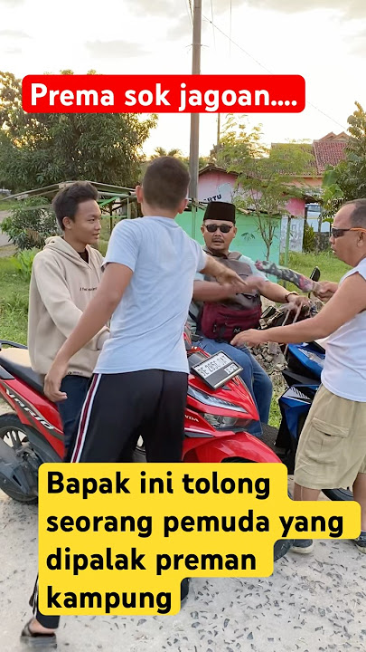 Preman sok jagoan kena mental dengan Bapak ini #bangrenggochannel