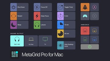 MetaGrid Pro 1.6 for Mac: The Ultimate Workflow Controller for Mac & PC