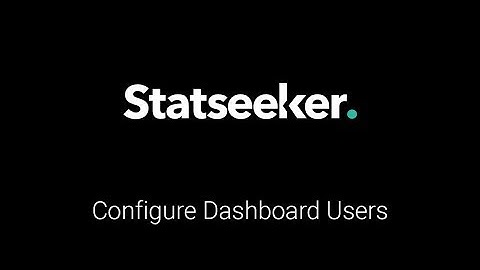 Dashboards: Users and Permissions