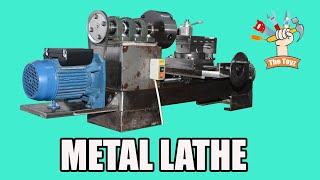 Homemade Lathe Machine / Metal Lathe