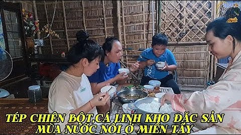 Rustieke maaltijd uit het hoogseizoen met gebakken garnalen en vis in vissaus | COUNTRY PEOPLE