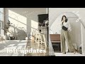 vlog | loft updates, closet sale, casual days in my life, rearranging furniture, new rubber tree ✨