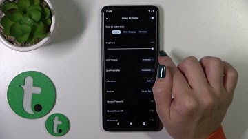 How to Customize Always On Display on MOTOROLA Moto G14 - Use Muviz Edge App