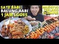 SATE BABI & BALUNG BABI 1 JAM LUDES - MAKNYUS & TERLARIS DI SANUR