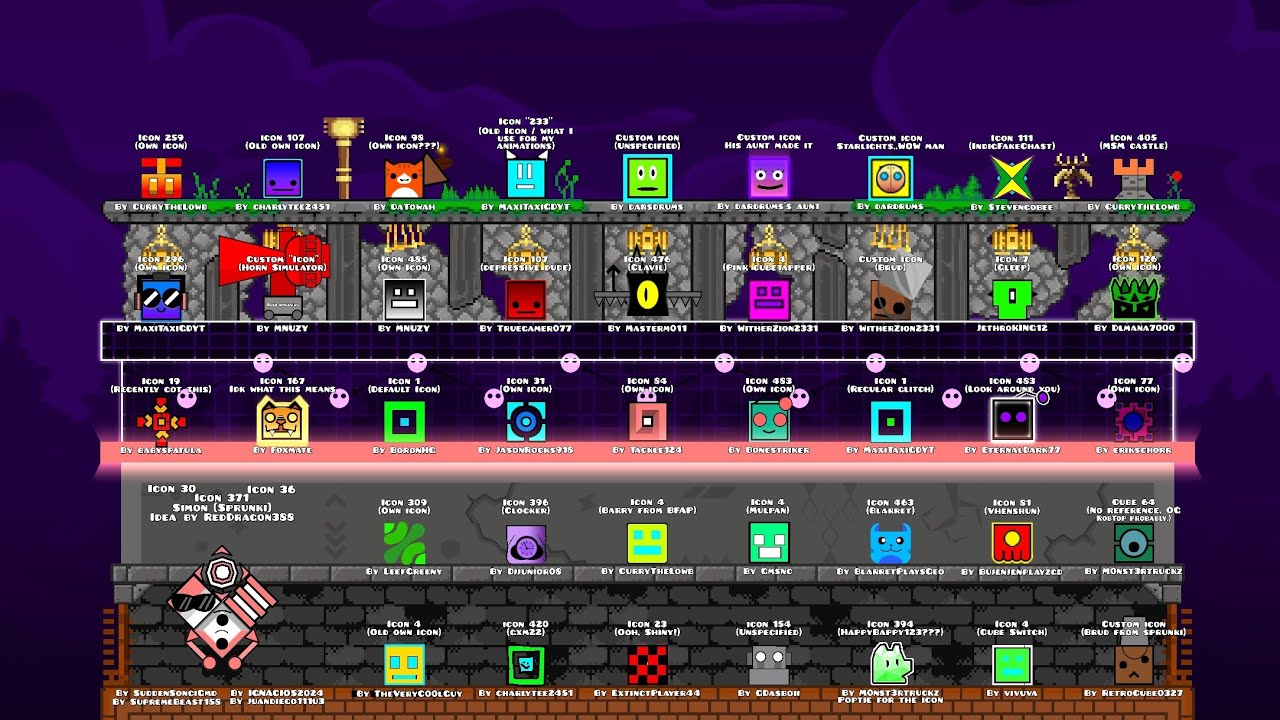 Geometry Dash | Icon island: Alinone [Full song]