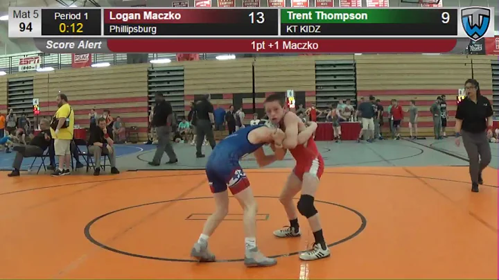 1260 Cadet Men 94 Logan Maczko Phillipsburg vs Tre...