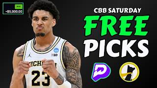 BEST COLLEGE BASKETBALL PRIZEPICKS TODAY (FINAL FOUR💥) | PLAYER PROPS & PREDICTIONS April 4th #cbb screenshot 3