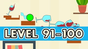 Spill It! | Level 91-100 (3 Stars) Walkthrough Gameplay