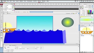 Introduction to Flash Animation Part 6 - Sun Animation