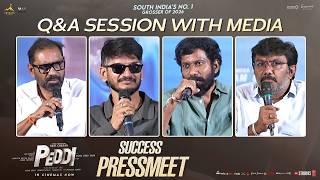 Buchi Babu Sana, Anantha Sriram and #Peddi Team Q &amp; A With Media | Ram Charan, Janhvi Kapoor #PEDDI