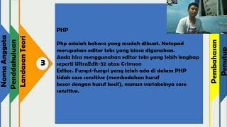 Presentasi Web Programming Kelompok Abadi