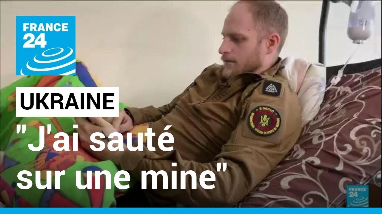 Guerre en Ukraine : un combattant français blessé par une mine témoigne • FRANCE 24