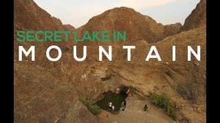 We discovered hidden mountain lake