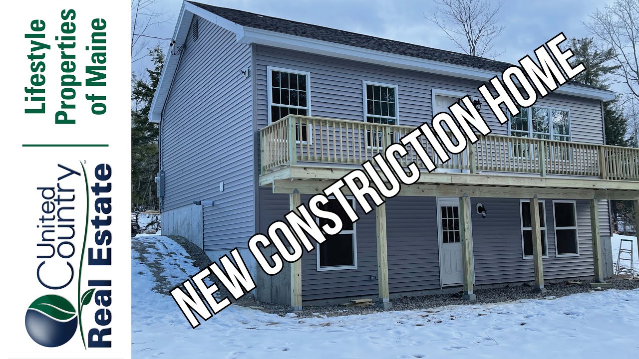 Brand New Southern ME Home For Sale Maine Real Estate YouTube