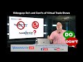 Videoguys Virtual Trade Show Dos and Don'ts