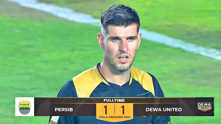 FULL HIGHLIGHT PERSIB BANDUNG VS DEWA UNITED !! PIALA PRESIDEN 2025 | Fans Camera