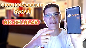 Configurando o Voip no Zoiper - Celular