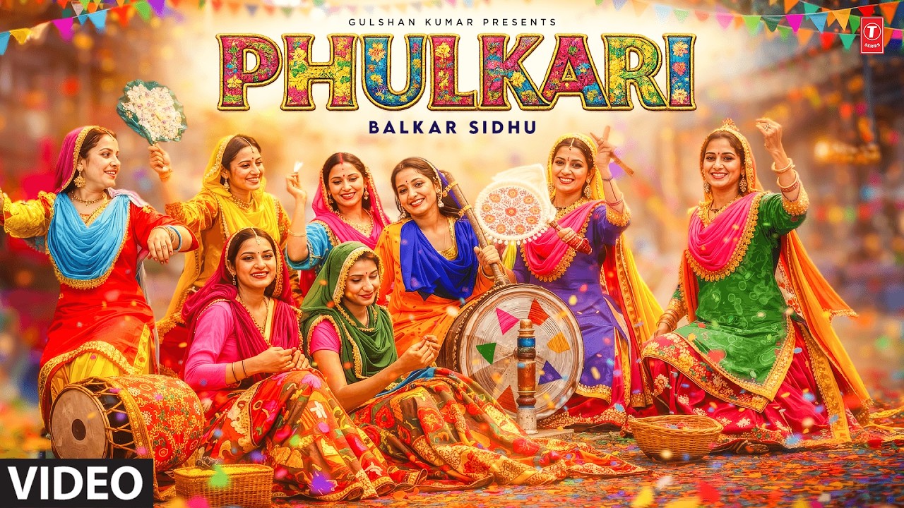 " PHULKARI " (Full Video) | BALKAR SIDHU | Evergreen Punjabi Songs | T-Series