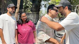 Aditya Roy Kapoor Spotted With His Brother Siddharth Roy Kapoor In Bandra