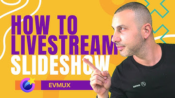 How to Livestream a slideshow - Video tutorial