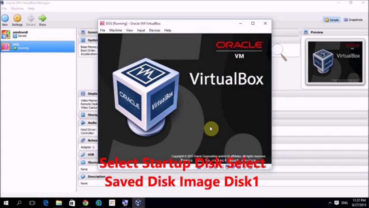 Dos Virtualbox Image Dos Virtualbox Image