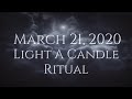 Candle Ritual to Fight Current V!rus
