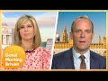 Dominic Raab Grilled On How Boris Johnson Got Away Without a Fine When Others Haven't | GMB