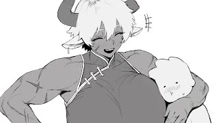 I Adopted A Weak Demon Girl... Now She’s A Muscle Mommy! | TomatoKetchup96 Comic dub
