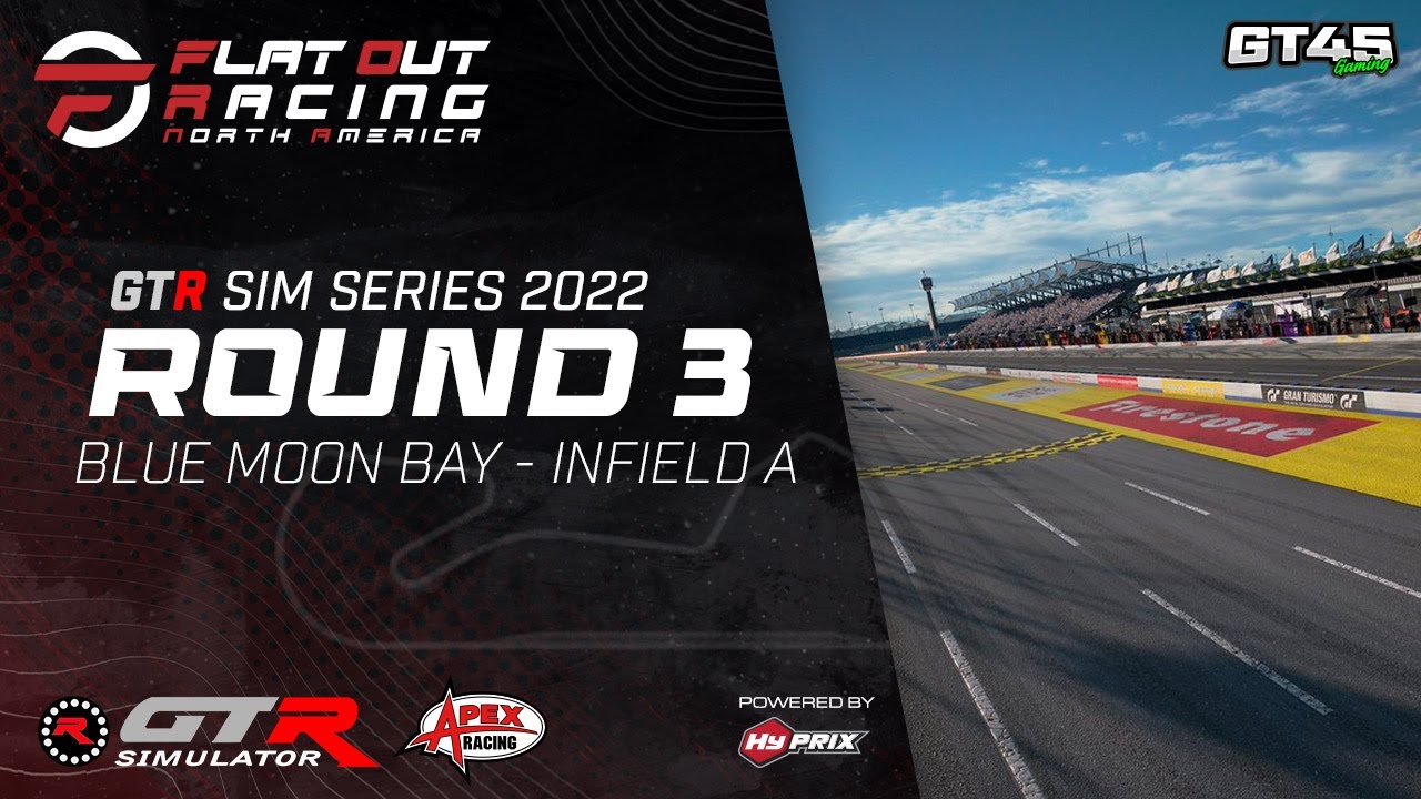 FLAT OUT RACING R3 Blue Moon Infield A PRO AM 1 Division - YouTube