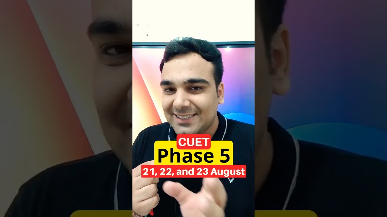 CUET Final Admit Card Dates 🥳 