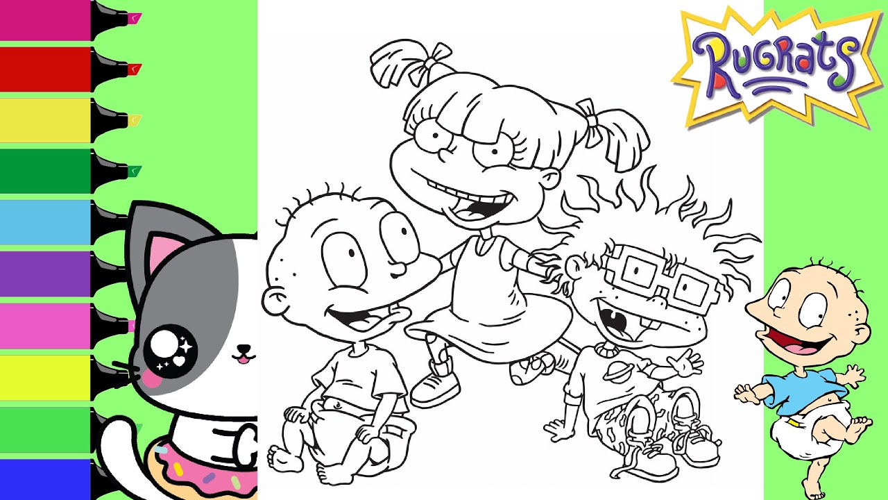 rugrats tommy coloring pages