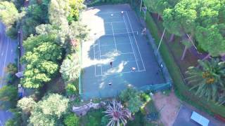 Tennis   drone 4k
