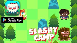 SLASHY CAMP - Endless Runner! Gameplay (Android) screenshot 2