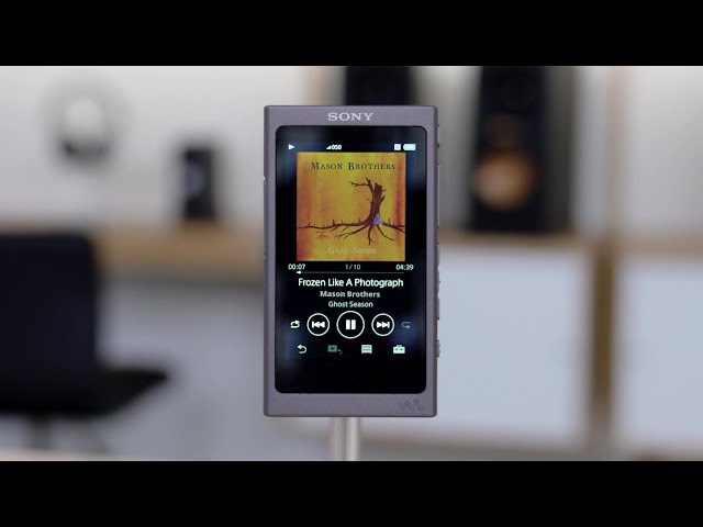 Sony NW-A45 Walkman hi-res music player | Crutchfield video - YouTube