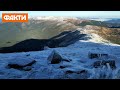 Літній сніг в Карпатах та інтенсивні опади - негода в Україні