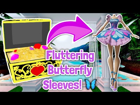New Chest Comfirmed Fluttering Butterfly Sleeves Royale High