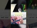 BanG Dream MyGO!!!!! Raana Guitar Solo Cover ギター弾いてみた (TAB) #shorts