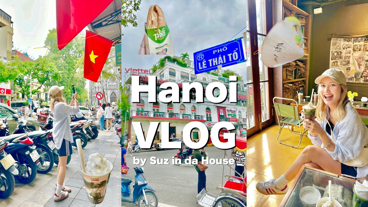 【女子旅】3泊4日ベトナム旅行✈️🇻🇳inハノイ☕️6年ぶりの女子旅が最高すぎた😂💘✨